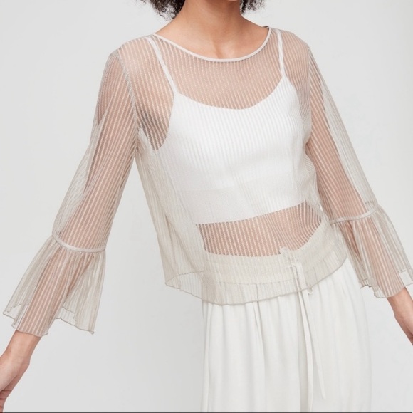 Babaton Humbert Blouse in Gold size XS - Picture 5 of 5